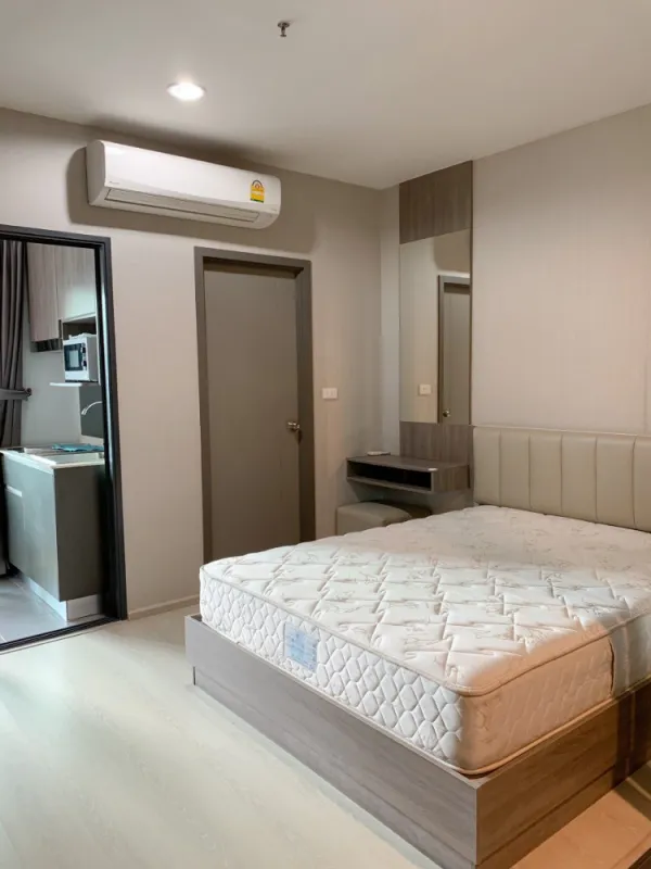 For Rent ไอดิโอ ท่าพระ อินเตอร์เชนจ์ ห้อง Studio เฟอร์นิเจอร์ built in จองด่วน ก่อนหลุดมือจ้า