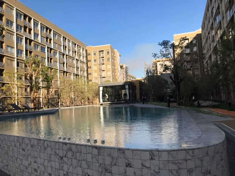 ขาย Plum Condo Rangsit Alive 1 ชั้น 8 วิวสระ วิวใน แต่งครบ จองเลย ห้ามพลาด