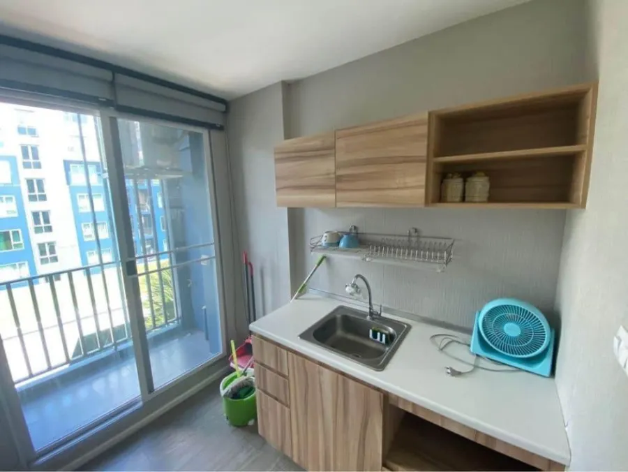 Sell / rent Don Mueang, The Terminal, new room, quiet atmosphere. Stick to wallpaper. Nice to live. Book now. Hurry up.