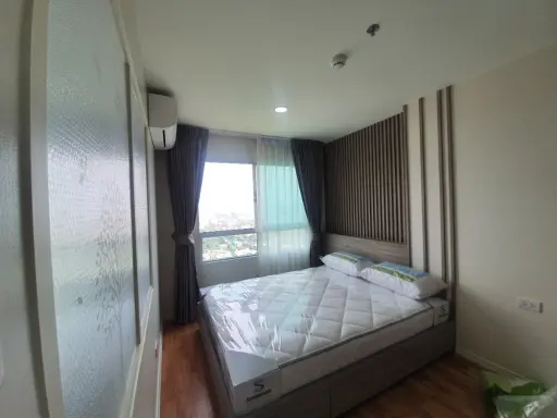 Lumpini Ville Phatthanakan-Srinakarin, high floor, good view, fully furnished, ready to move in immediately. Book now, don't miss it.