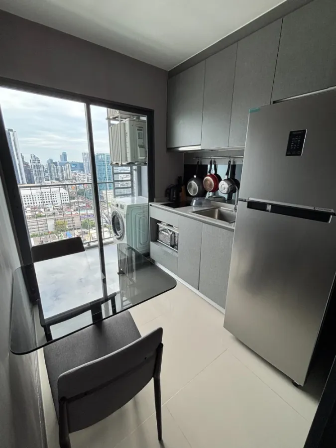 ให้เช่า Ideo Sukhumvit 93 ชั้น 27 วิวเมืองสูง โล่ง แต่งครบ น่าอยู่ สนใจจองเลย