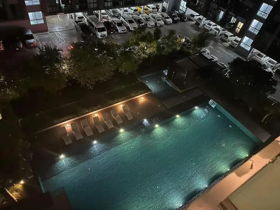 Condo for sale, The Excel Hideaway Sukhumvit 50, beautifully decorated, fully built-in, ready to move in, ready to move in.