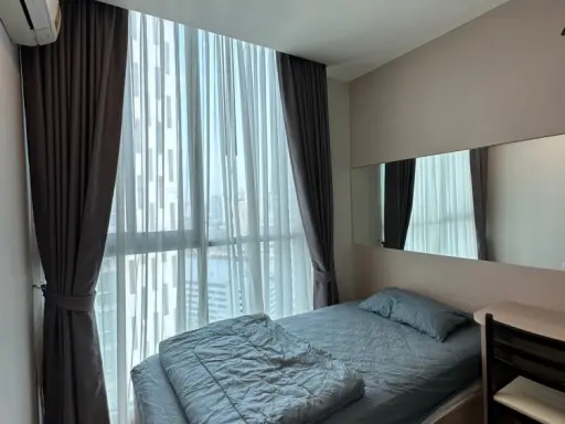 ให้เช่าห้อง 2 Bedroom คอนโด Noble Revolve Ratchada ห้องหัวมุม เป็นส่วนตัว แต่งครบ พร้อมเข้าอยู่เลย images