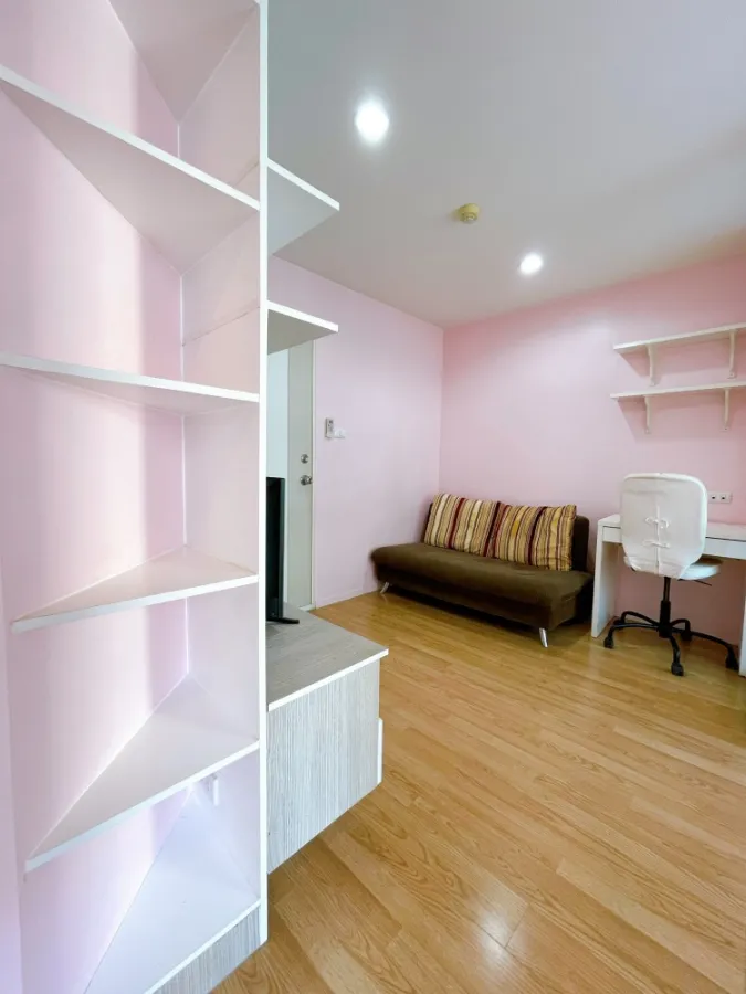 Sell / rent Condo Lumpini Ville On Nut - Phatthanakan, garden view, beautiful room, fully furnished, don't wait.