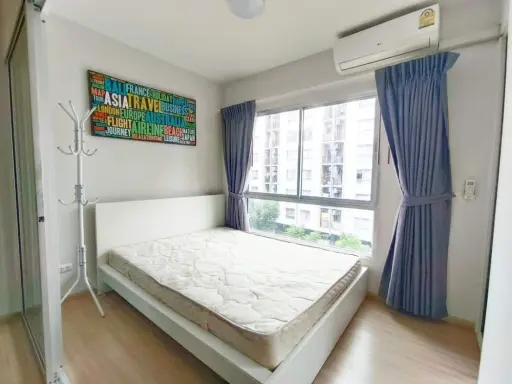 For rent, Plum Condo Bang Yai, well separated room, fully furnished, electrical appliances. Just come and move in.