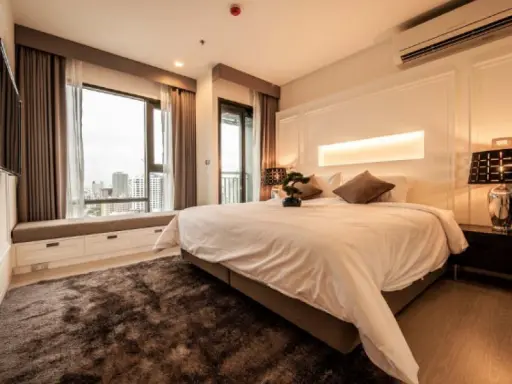 Sell / rent Rhythm Sukhumvit 36 - 38 23rd floor, luxurious decoration, very beautiful.