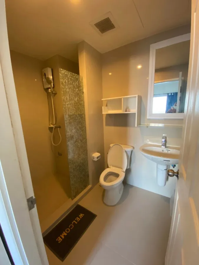 Condo for sale, Manor Condo Sanambinnam, ready to move in. It's all over here in one place. Hurry up to buy before the room falls off. Let me tell you
