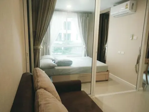 JW Condo อยู่ตรงข้ามสนามบินดอนเมือง ห้องวิวสวน เฟอร์นิเจอร์ เครื่องใช้ไฟฟ้าครบ พร้อมอยู่ !