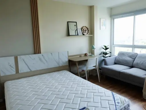 For rent: Lumpini Ville Phatthanakan - Srinakarin. Nice room, fully furnished, electrical appliances. Hurry and reserve now.