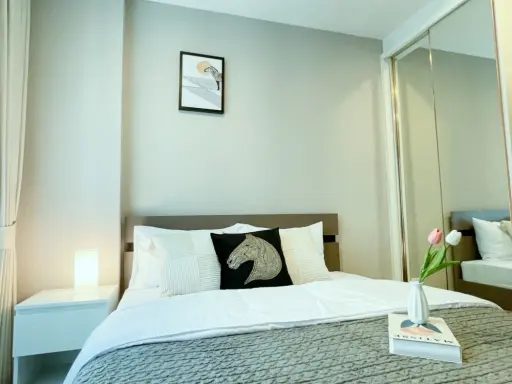 Condo for rent, Metro Luxe Riverfront Rattanathibet, nice decorated room, fully furnished, electrical appliances, book now