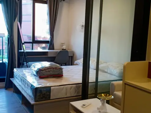 For rent, Cave Eva, outside view, airy, fully furnished Carry your bag and move in right away. Book now. Don't miss it.