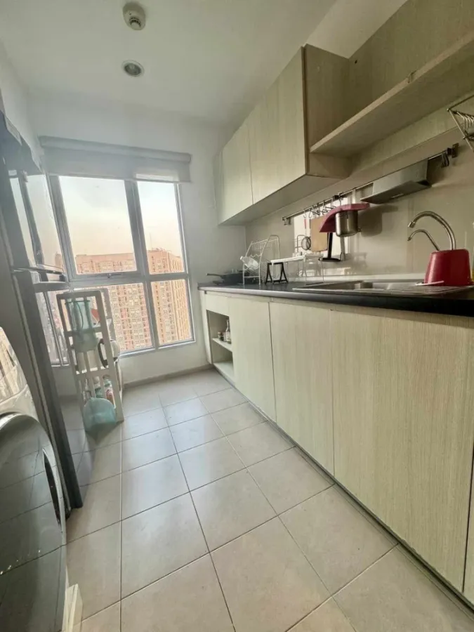 For rent: Aspire Sathorn-Taksin Timber Zone, ready to move in, fully furnished, high floor, spacious and comfortable room. Hurry and reserve now+++