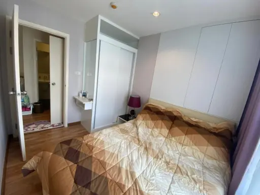 For rent: The Trust Condo Ngamwongwan, 9th floor, separate room, beautifully decorated, stylish, don't miss out, reserve now!