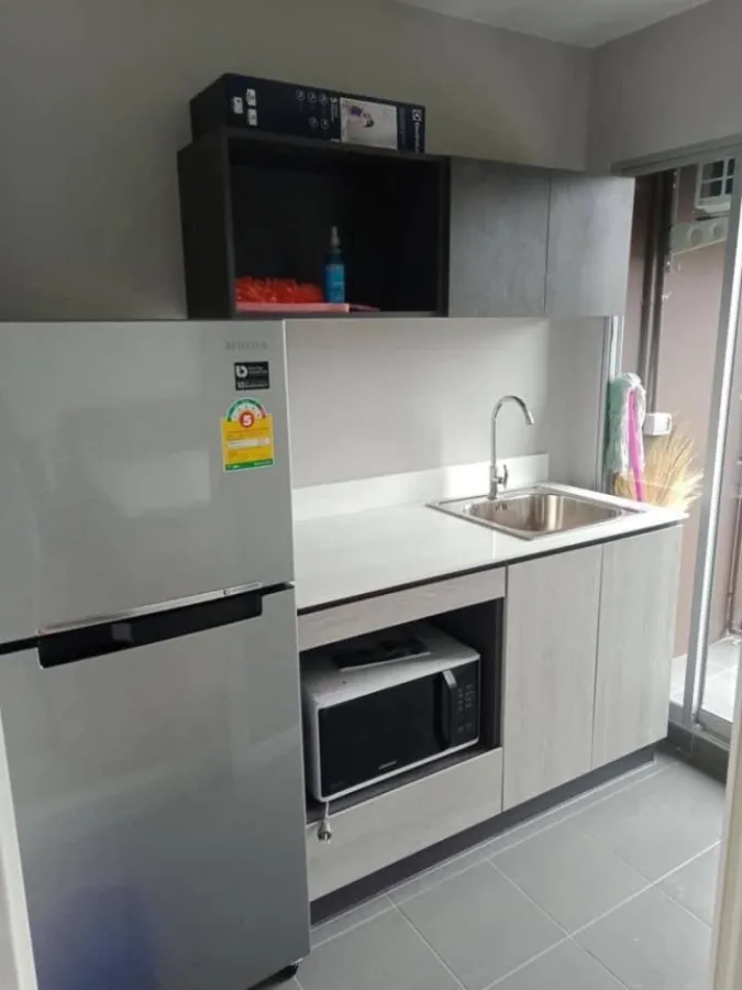 For rent D Condo Campus Kamphaeng Saen, opposite Kasetsart University, not reserved, can't be anymore !!