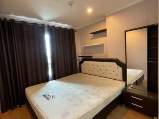 For rent, Lumpini Ville Prachachuen-Phongphet 2, good wallpaper. Separate the kitchen into proportions. Book now.