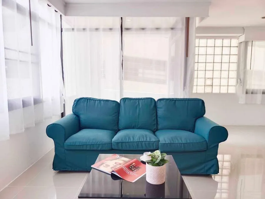 For rent, The Waterford Park Sukhumvit 53, fully furnished room. Soft and comfortable sofa The room is very spacious, book now.