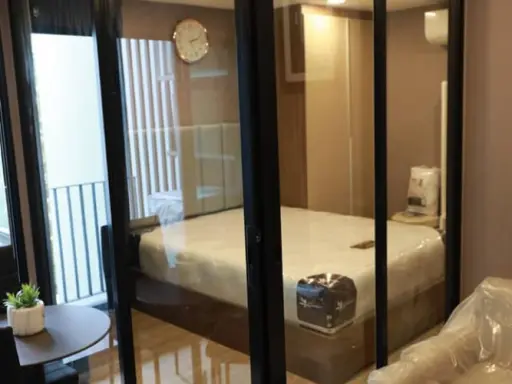 For Rent เคฟ ทาวน์ สเปซ ติดวอลล์เปเปอร์ทั้งห้อง พร้อมบิวท์หัวเตียง มีทุกอย่างครบ รีบจับจอง ด่วนๆจ้า