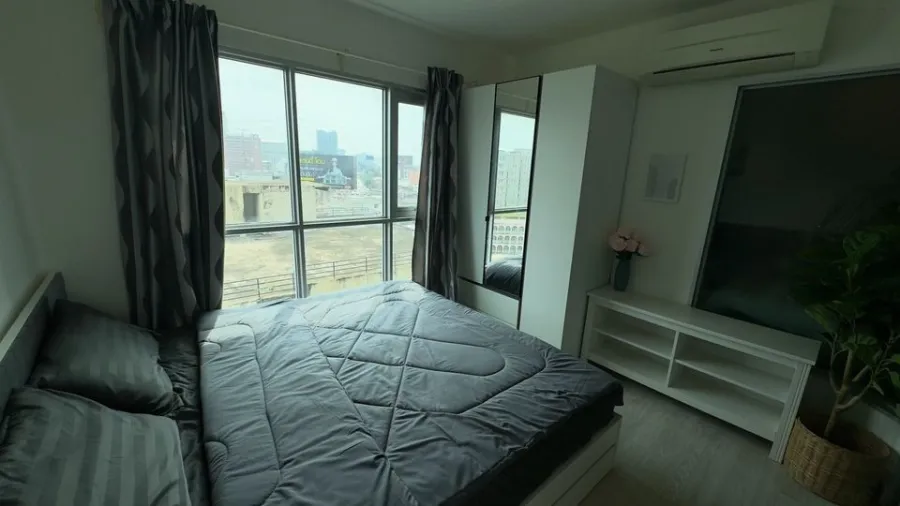 For rent Aspire Ngamwongwan ห้องมุมมีความเป็นส่วนตัว ชั้น 10 วิวเมือง รีบมาจองด่วนๆ ก่อนพลาด
