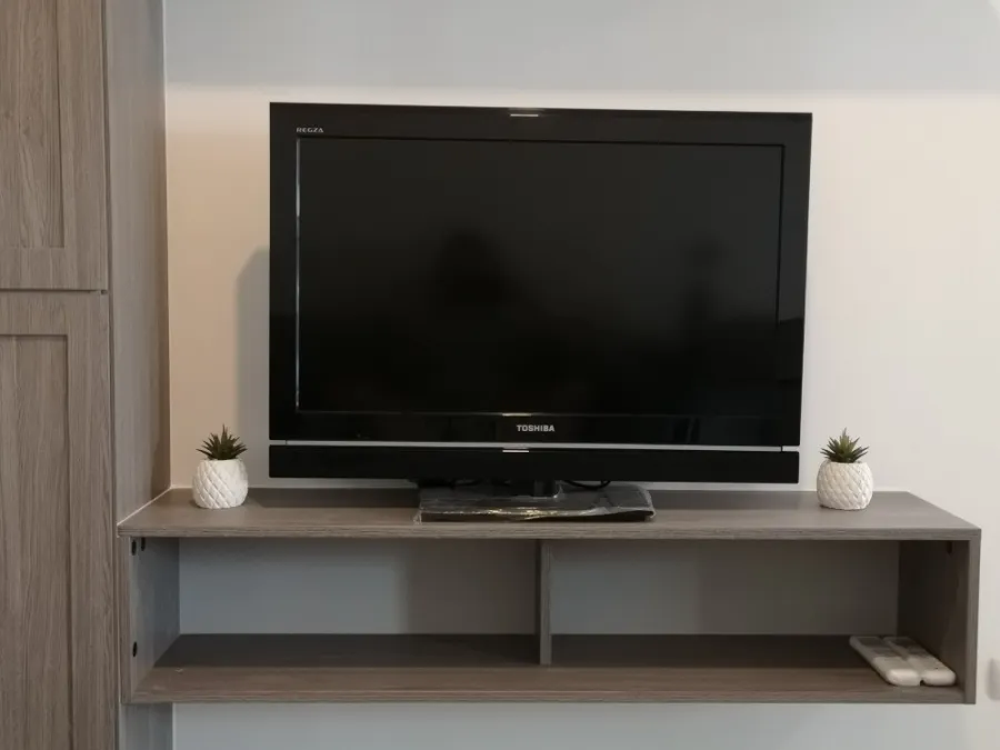 For rent, Kensington Sukhumvit-Theparak, 14th floor, fully furnished and electrical appliances. Book now.