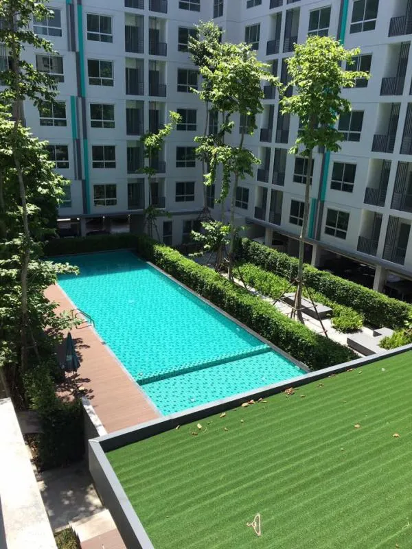 ให้เช่า ด่วน!! คอนโด เดอะนิช ไอดี เสรีไทย ห้องใหม่ แต่งสวย เฟอร์ครบ วิวสระ รีบจองเลย!!