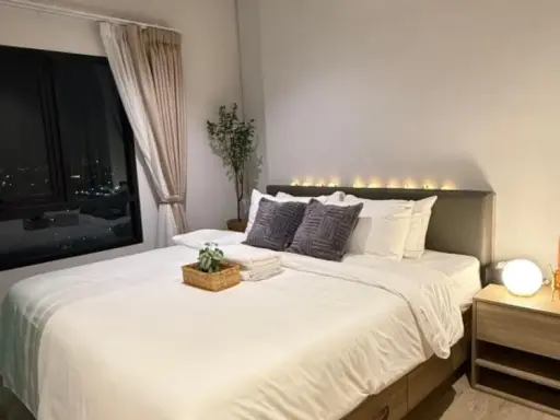 For rent Condo Altitude Unicorn Sathorn - Thapra, decorated room, nice to live in, complete facilities, book now