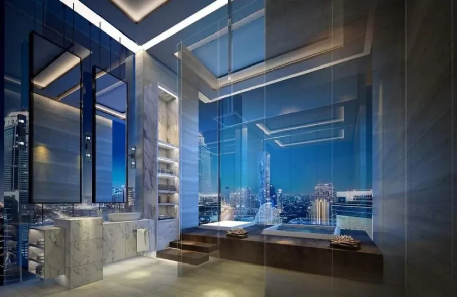 Sale down payment, Condo Modiz Sukhumvit 50, Building B, 11th floor, corner room, good location, special price!! Don't miss it!!!