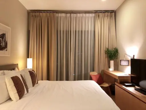 Condo for rent, Noble Reville, 25th floor, beautiful view, fully furnished, near the train, convenient, do not miss !! images