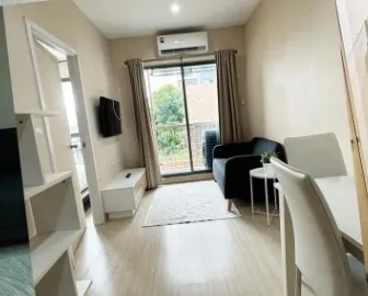 ให้เช่า The Privacy Condo Ngamwongwan ห้องมุม ชั้น 3 เฟอร์นิเจอร์ครบ ราคาดี จองได้เลย