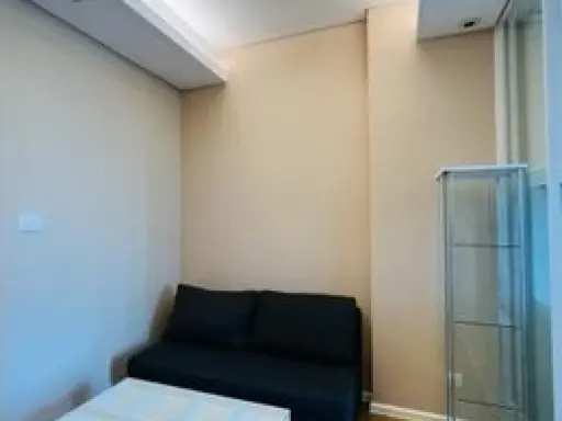 The Saint Residences for rent, 29th floor, Lad Phrao Road view, fully furnished, just bring your belongings and move in.