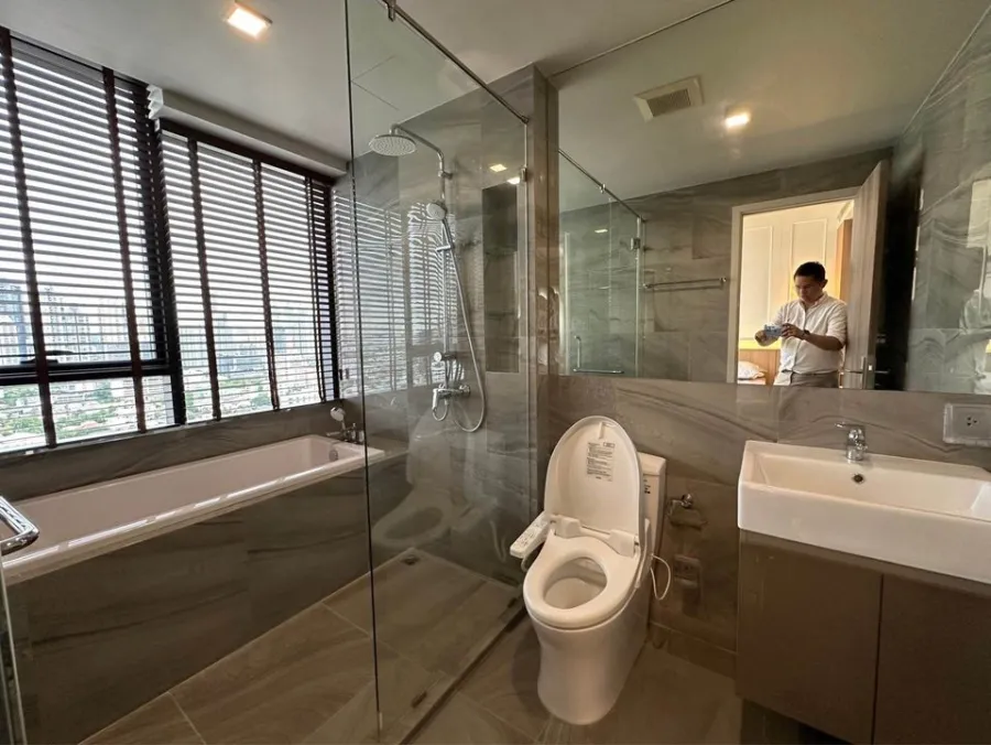 ให้เช่า Ideo Q Sukhumvit 36 ตกแต่งโทนสว่าง สไตล์ Modern Classic เฟอร์นิเจอร์หรูหรา ไม่จองพลาดสุดๆ