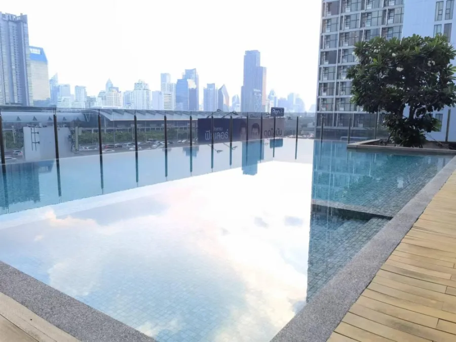 ปล่อยเช่า คอนโด ริทึ่ม อโศก 2 ชั้น 9 ห้องกว้างขวางมาก กั้นเป็นสัดส่วน ตกแต่งน่าอยู่ สนใจ จองด่วน