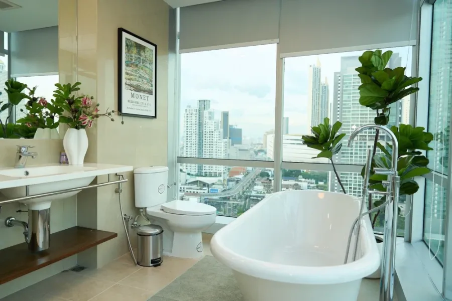 ให้เช่า Baan Sathorn-Chaopraya ห้องขนาดใหญ่ โปร่ง อยู่สบาย วิวแม่น้ำ ลมดี เงียบ เป็นส่วนตัว บอกเลยว่าต้องจอง