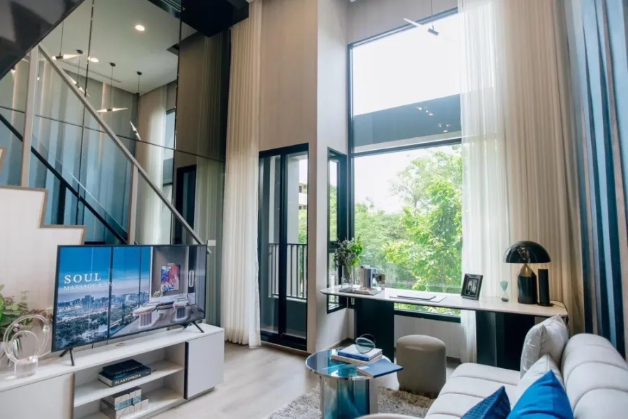 ขายดาวน์ โซ ออริจิ้น เกษตร อินเตอร์เชนจ์ วิวสวน ชั้น 8 ห้อง DUO Space 2 ชั้น สนใจรีบจองเลยจ้า