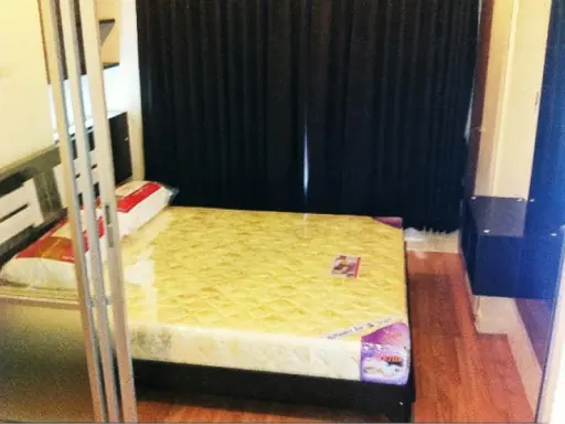 Condo for rent/sale, Lumpini Ville Chaengwattana-Pak Kret. City view of Thong Thani, the room is not hot, the wind is cool, book now