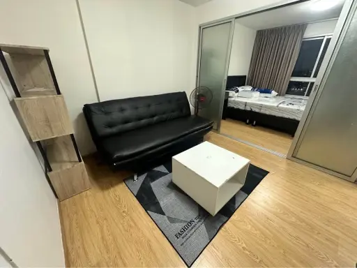 Condo for rent at Dcondo Rattanathibet. Ready to move in, fully furnished with appliances. Affordable price. Book today! Don't wait!