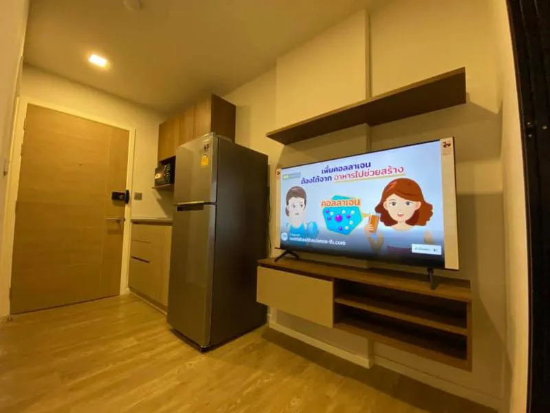 ให้เช่า เคฟ ทาวน์ สเปซ วิวสระ มุมเทพๆๆต้องห้องนี้เลย One Bed plus ตึก D ชั้น 3 มาเช่ากันนะ