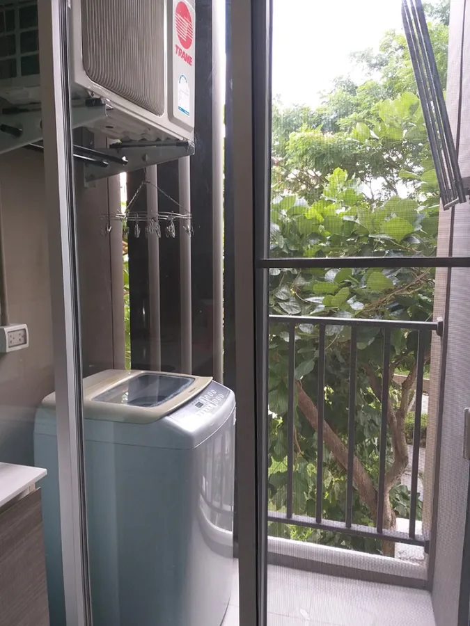 ให้เช่า dcondo campus rangsit ห้องแต่งสุดสวย ทิศตะวันออก วิวต้นใม้ใหญ่หน้าห้อง (หายาก)