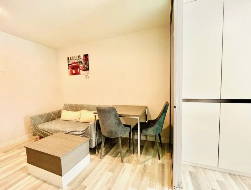 ให้เช่า Condo The Cube Plus Chaengwattana แบ่งสัดส่วนห้องลงตัวมาก พร้อมเครื่องใช้ไฟฟ้าครบครัน จองเลย