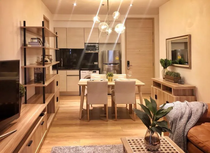 Urgent sale!! Condo Park 24 Origin Phrom Phong, 19th floor, Building B, beautiful room, fully furnished, ready to move in. Hurry up and book now!!