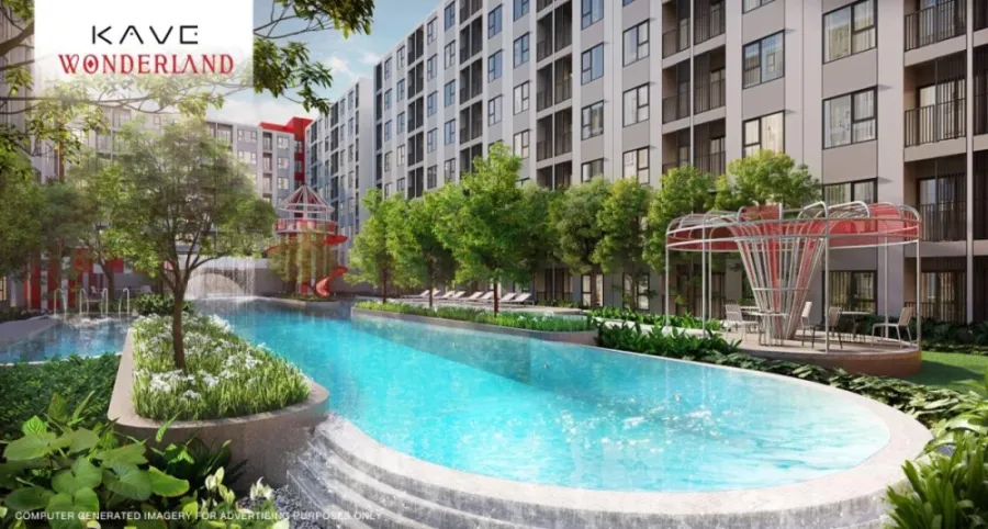 ขายดาวน์คอนโด Kave wonderland ตึก A 1 bedroom ชั้น 7 สะดวกครบจบที่นี่ ซื้อเลย อย่าพลาดเด็ดขาด