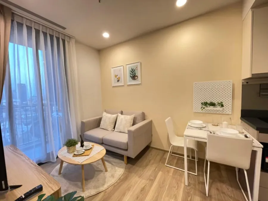 Condo for rent, Oka House Sukhumvit 36, city view room, nice decoration The atmosphere is super warm, don't miss it.