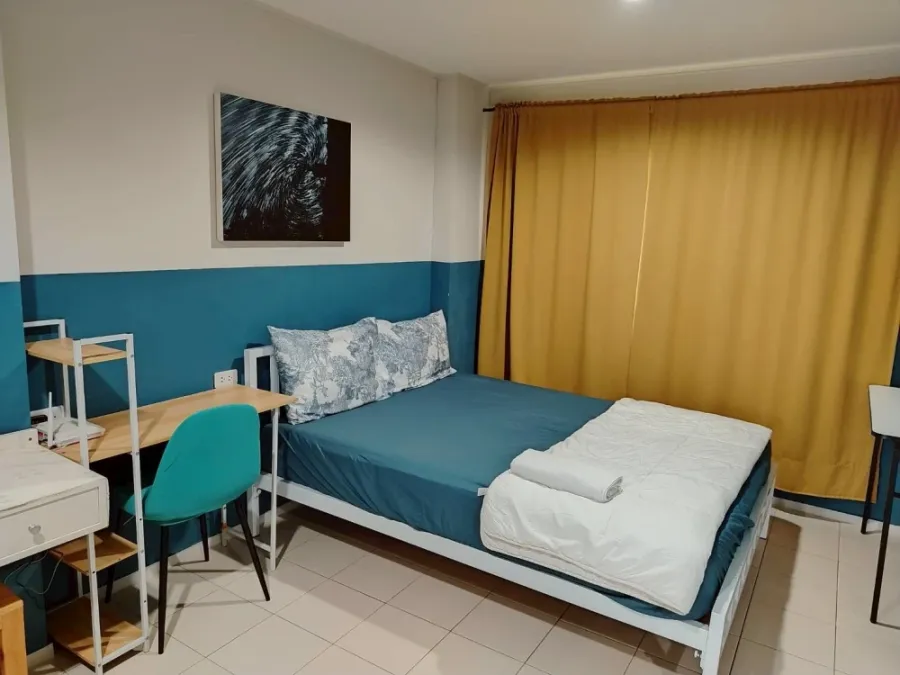 ให้เช่า Lumpini Condo Town Ramintra – Nawamin ห้องสตูดิโอ ตกแต่งคุมโทน เฟอร์ครบครัน เห็นวิวเมือง จองเลยตอนนี้
