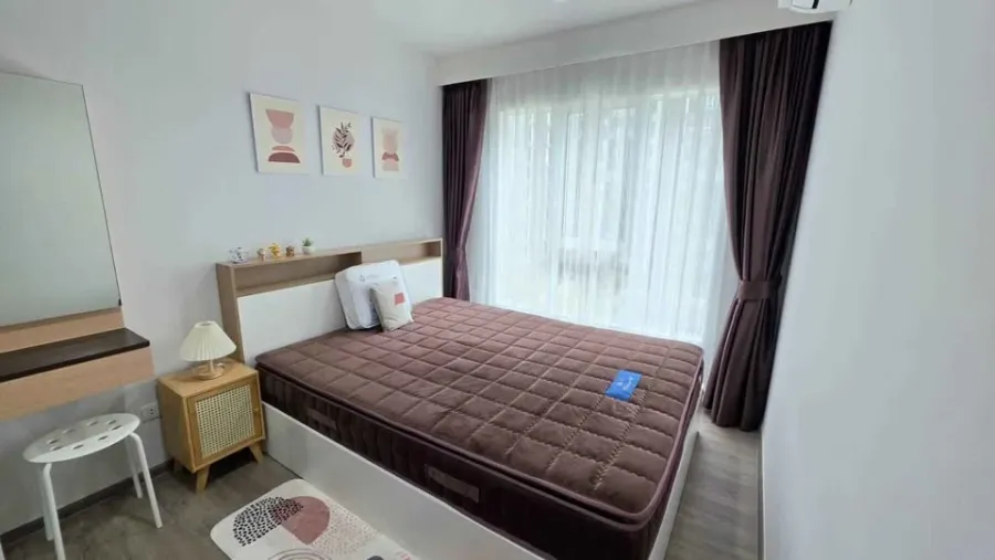 ให้เช่า Regent Home Bangna วิวสระ + วิวสวน แบบไม่ต้องก้ม ไม่ใกล้ลิฟท์และห้องขยะ ห้องไม่ร้อน ต้องจอง