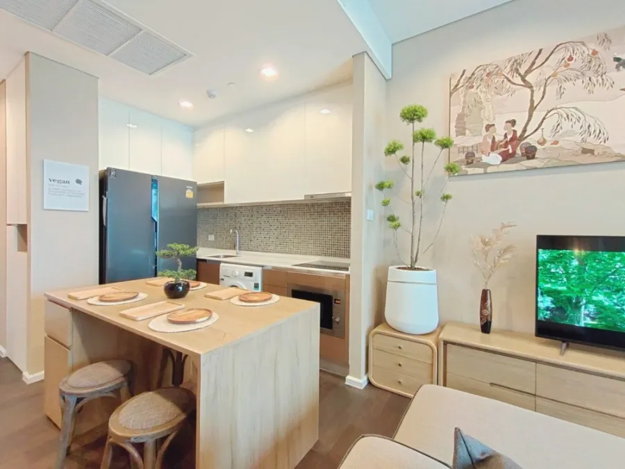 For sale The Saint Residences ห้องแต่งน่าอยู่ พร้อม Built in อย่างดี ราคาอย่างคุ้ม รีบมาจับจองเลย
