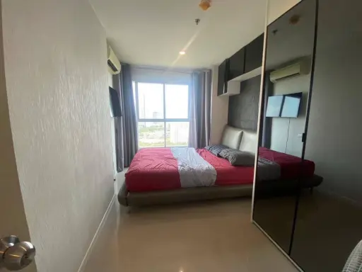 ให้เช่า Lumpini Parkbeach Jomtien ชั้น 19 ห้องกว้าง น่าอยู่ มาพร้อมการตกแต่งที่ครบครัน จองเลย