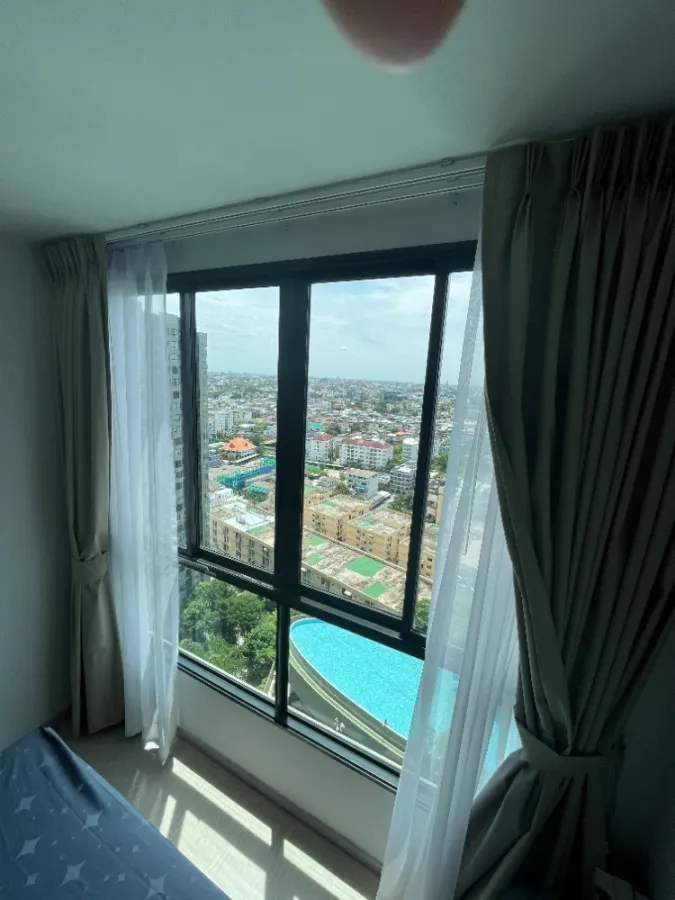 Condo for rent, Elio Del Nest, corner room, not attached to other rooms, large room, room with the best view in the project, don't wait!!