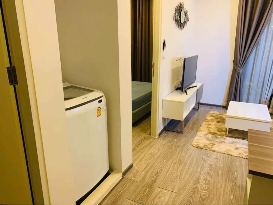 ให้เช่าคอนโด Zelle Rattanathibet ห้องพร้อมอยู่ เฟอร์ เครื่องใช้ไฟฟ้าครบ รีบย้ายมาจองเลยจ้า