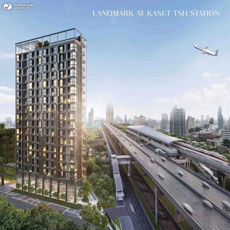 ขายดาวน์ แลนด์มาร์ค แอท เกษตรศาสตร์ ทุ่งสองห้อง สเตชั่น ห้องกว้าง เพดานสูง Facilities ครบครัน ตอบโจทย์ทุกความต้องการ จองเลย