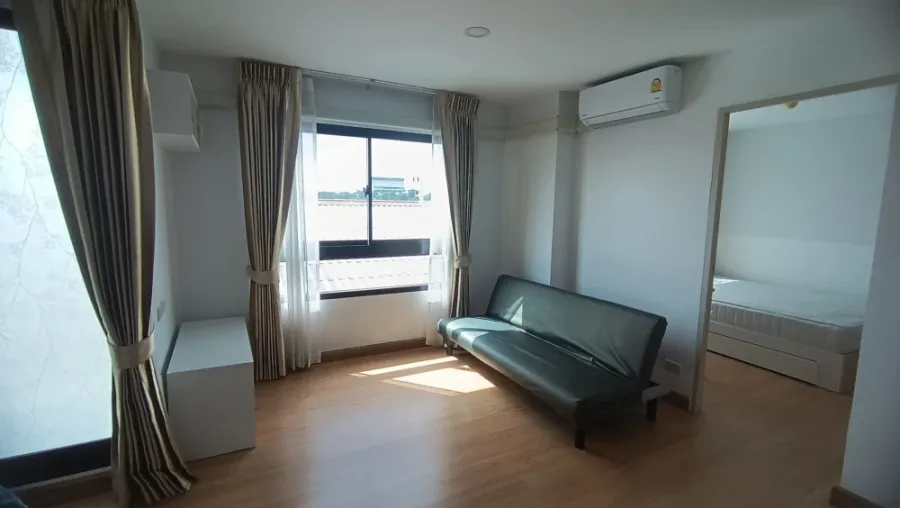 For rent: The Diamond Nawa Nakhon-Taladthai, 3rd floor, fully furnished, ready to move in. Reserve now!