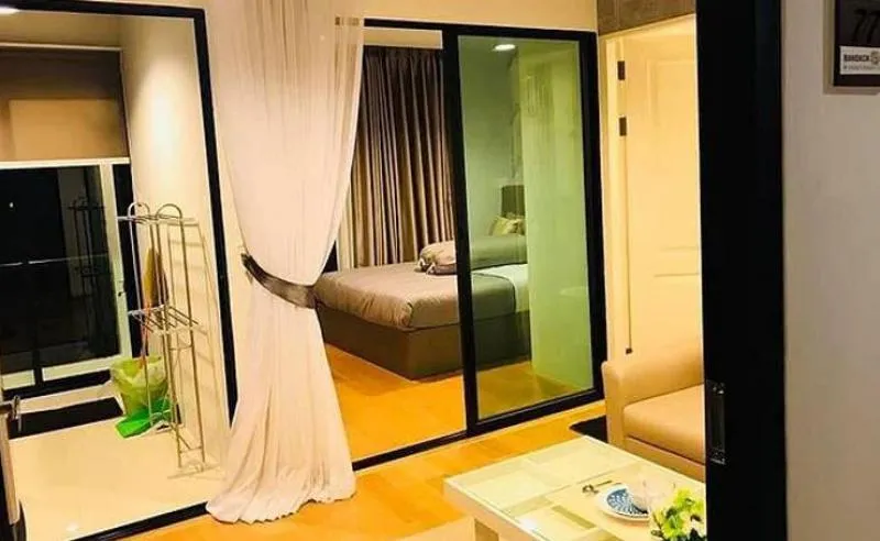 For rent, Bangkok Feliz Sathorn-Taksin, beautiful decorated room, very luxurious, very pleasant, good view, fully furnished.